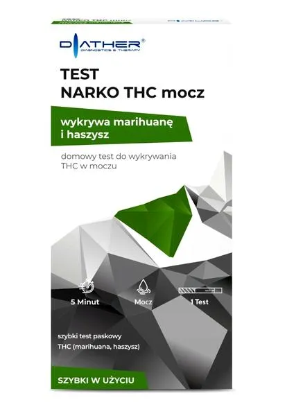 Czas wykrycia THC w moczu