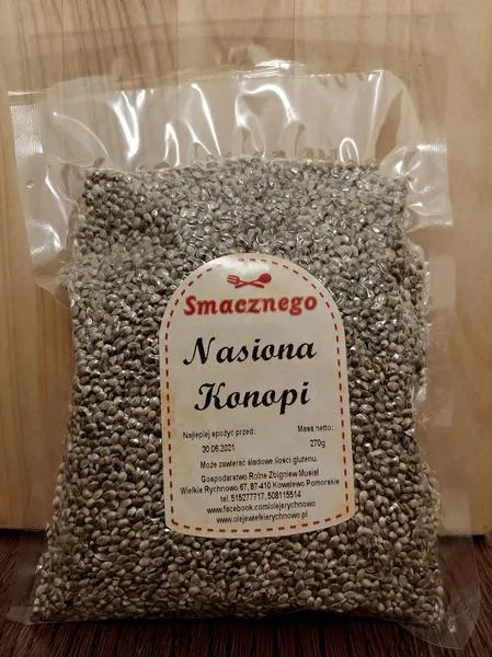 Nasiona konopi w diecie