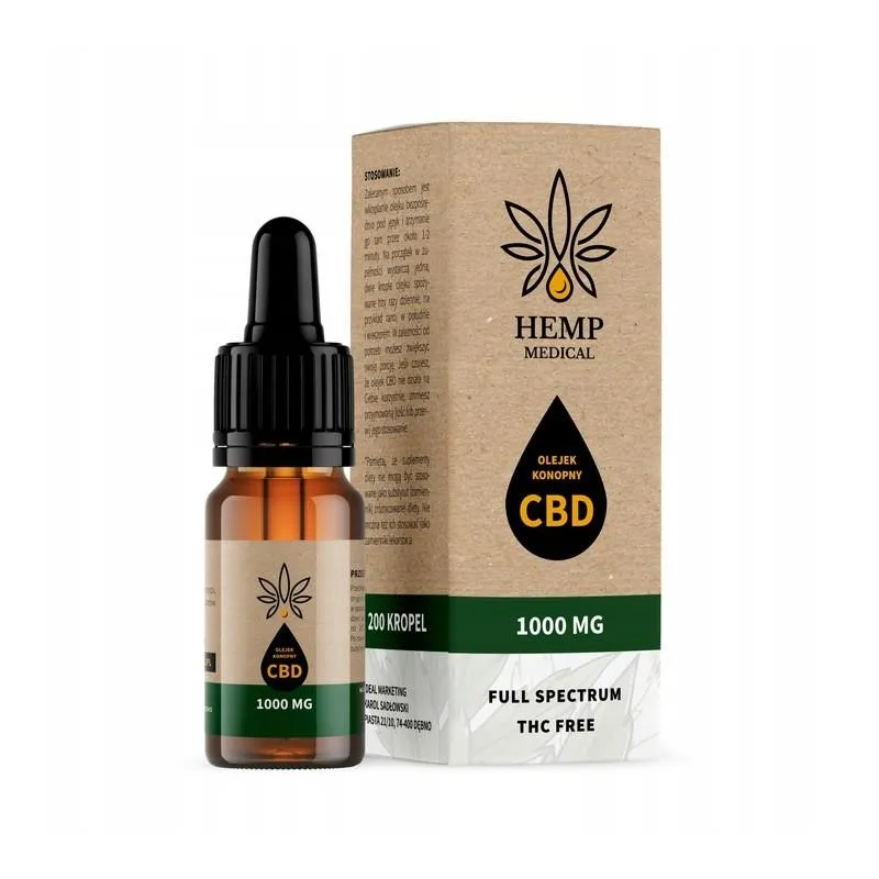 Olej konopny CBD a RSO