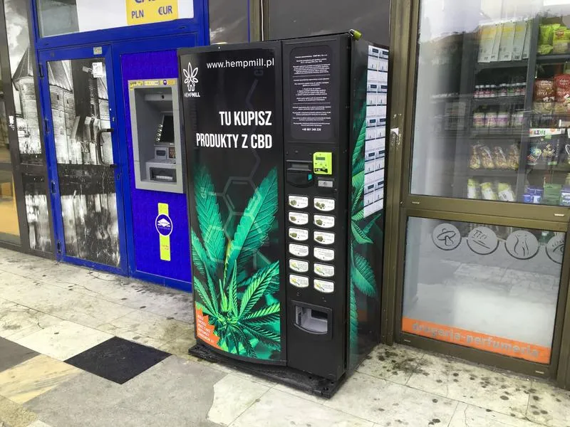 Zakup CBD w automacie